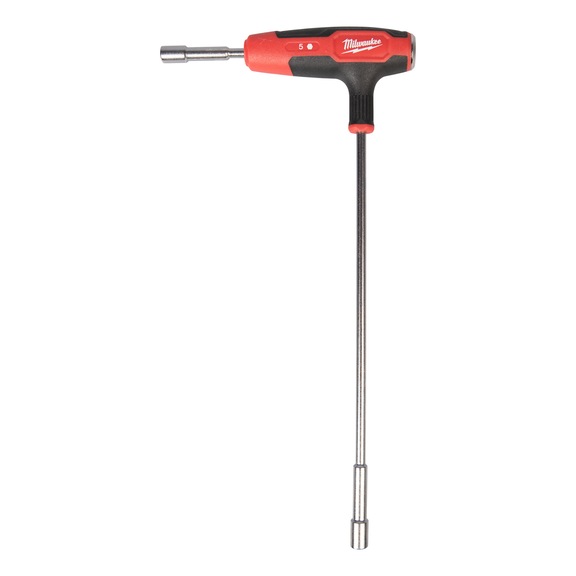 MILWAUKEE Steckschl&uuml;ssel-T-Griff 5 mm mit Softgrip-Auflage 4932498705 - Schraubendreher, -einsatz (nicht spezifiziert)