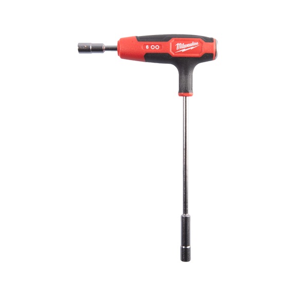 MILWAUKEE Steckschl&uuml;ssel-T-Griff 6 mm mit Softgrip-Auflage 4932498707 - Schraubendreher, -einsatz (nicht spezifiziert)