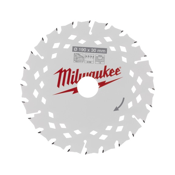 MILWAUKEE Kreiss&auml;geblatt CSB P W 190 x 30 x 1.8 x 24 WZ - 1 St&uuml;ck 4932498976 - Kreiss&auml;geblatt (Maschinen-)