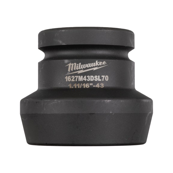 MILWAUKEE Schlagnuss SHOCKWAVE(TM) 1 Zoll biquadratisch 1-11/16 Zoll mm 4932499146 - Trennschleifer Stein (elektrisch)