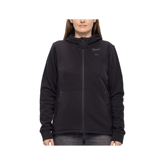 MILWAUKEE Akku-Heiz-Kapuzenpullover Damen schwarz ohne Akku u. Ladeger&auml;t 4932499196 - Pullover