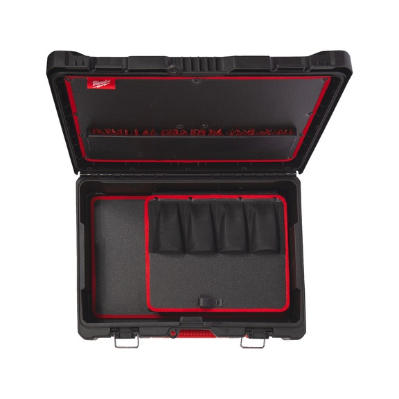 MILWAUKEE Handwerkzeug-Koffer PACKOUT(TM) Elektriker leer 4932499703 - Werkzeugkoffer (Werkstatt)