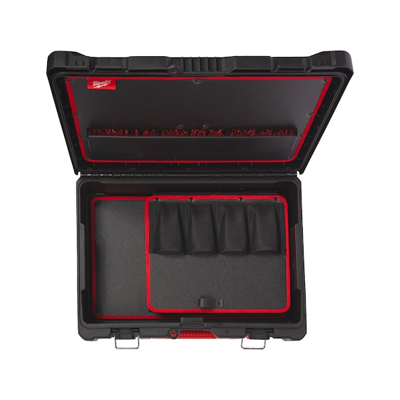 MILWAUKEE Handwerkzeug-Koffer PACKOUT(TM) Installateur leer 4932499704 - Werkzeugkoffer (Werkstatt)