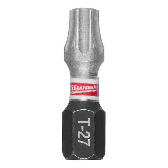 MILWAUKEE Schrauberbit Torx TX27 x 25 mm - 3 St&uuml;ck 4932500365 - Bit f&uuml;r Innensechsrundschrauben