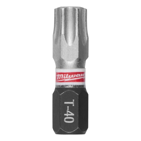 MILWAUKEE Schrauberbit Torx TX40 x 25 mm - 3 St&uuml;ck 4932500367 - Bit f&uuml;r Innensechsrundschrauben