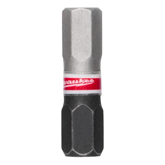 MILWAUKEE Schrauberbit 6-kant HEX6 x 25 mm - 3 St&uuml;ck 4932500382 - Bit-Schraubendreher