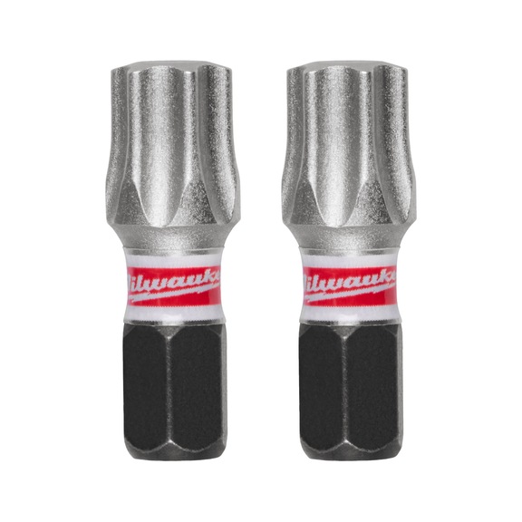 MILWAUKEE Schrauberbit Torx TX45 x 25 mm - 3 St&uuml;ck 4932500394 - Bit f&uuml;r Innensechsrundschrauben