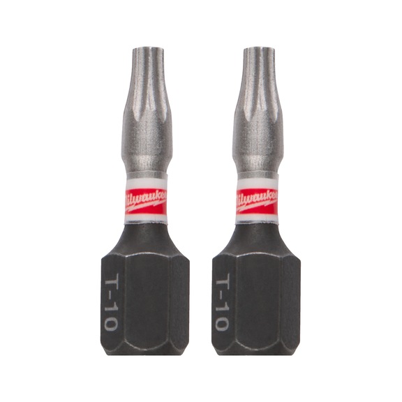 MILWAUKEE Schrauberbit Torx TX10 x 50 mm 25 St&uuml;ck 4932500398 - Bit f&uuml;r Innensechsrundschrauben