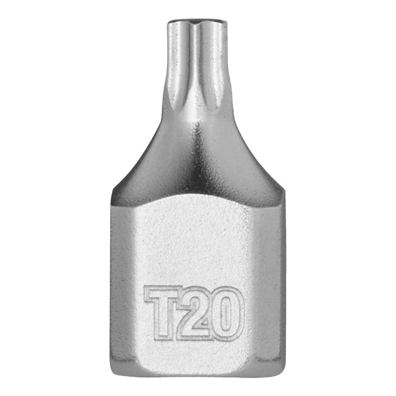 MILWAUKEE Bit-Steckschl&uuml;sseleinsatz TX 1/4 Zoll kurz 4932500465 - Bit f&uuml;r Innensechsrundschrauben