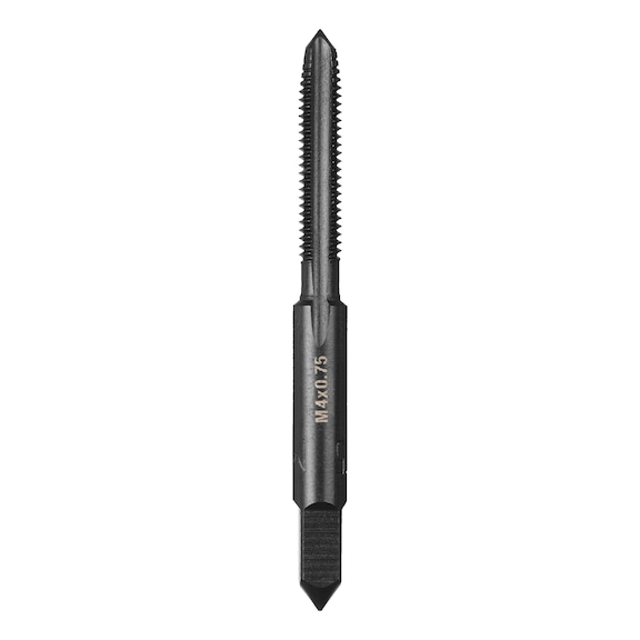 MILWAUKEE Tap for through holes M4 x 0.75 mm, straight fluted 4932500589 - Hand tap set