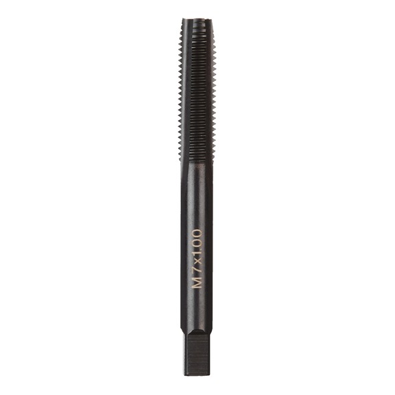MILWAUKEE Tapping tool for through holes M7 x 1.00 mm, straight fluted 4932500593 - Hand tap set