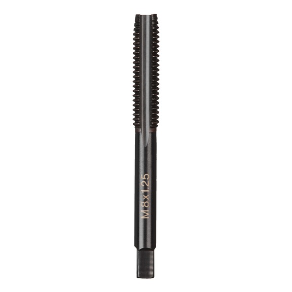 MILWAUKEE Tapping tool for through holes M8 x 1.25 mm, straight fluted 4932500594 - Hand tap set