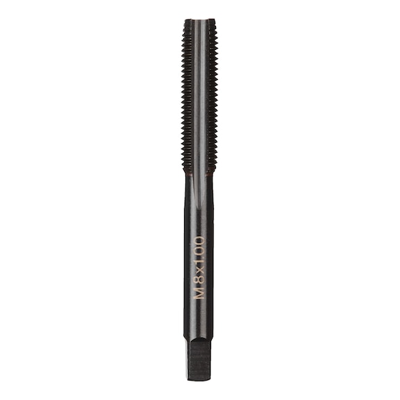 MILWAUKEE Tapping tool for through holes M8 x 1.00 mm, straight fluted 4932500595 - Hand tap set