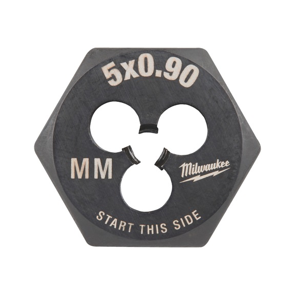 MILWAUKEE Thread cutting die M5 x 0.90 mm 4932500612 - Thread-cutting tool assortment