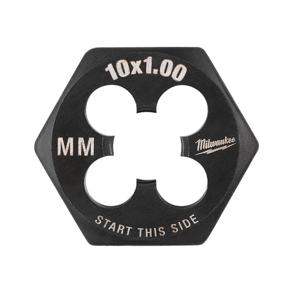 MILWAUKEE Thread cutting die M10 x 1.00 mm 4932500622 - Thread-cutting tool assortment