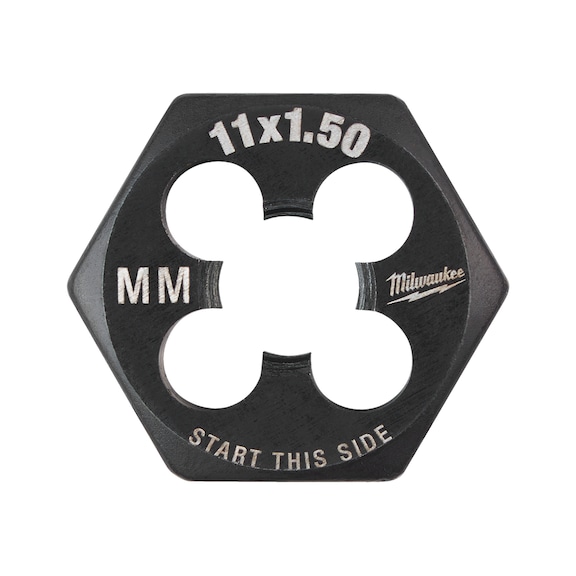 MILWAUKEE Thread cutting die M11 x 1.50 mm 4932500623 - Thread-cutting tool assortment
