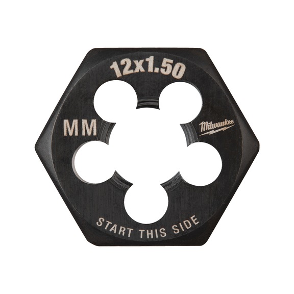MILWAUKEE Thread cutting die M12 x 1.50 mm 4932500625 - Thread-cutting tool assortment