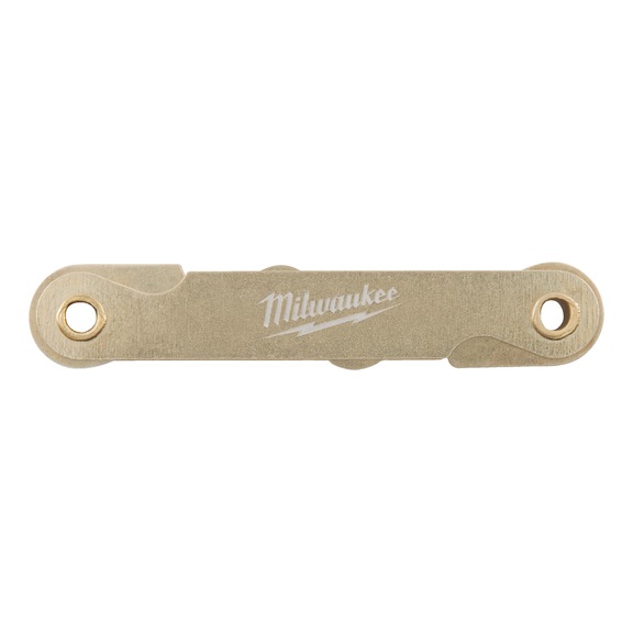 MILWAUKEE Gewindelehre Metrische 0,35-3,00 mm 4932500630 - Gewinde-Grenzlehrdorn