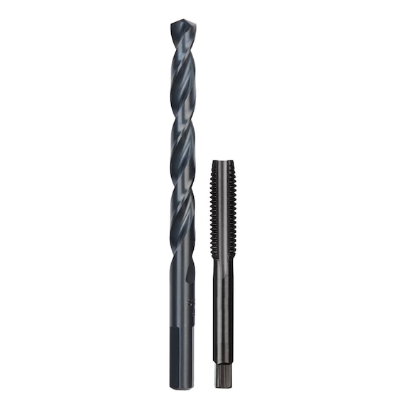 MILWAUKEE 2-piece tap set, M5 x 0.8 mm and 4.2 mm 4932500636 - Assortment of hand taps