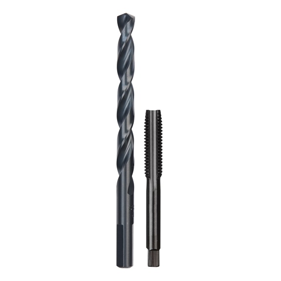 MILWAUKEE 2-piece tap set, M6 x 1.0 mm and 5.0 mm 4932500637 - Assortment of hand taps