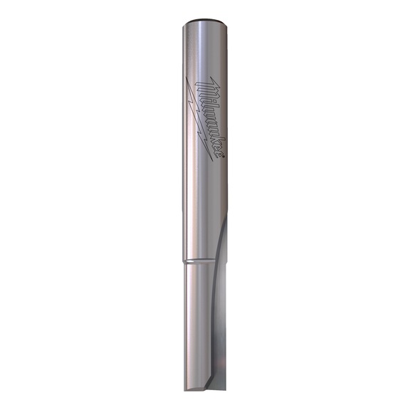 MILWAUKEE Double-edged groove cutter, 6/50 mm with 1/4-inch shank – 1 piece 4932500856 - Slotted and T-slot cutters (fixed cutting edges)