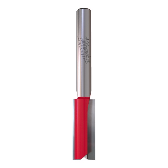 MILWAUKEE Double-edged groove cutter, 9.5/63.5 mm with 1/4-inch shank – 1 piece 4932500860 - Slotted and T-slot cutters (fixed cutting edges)