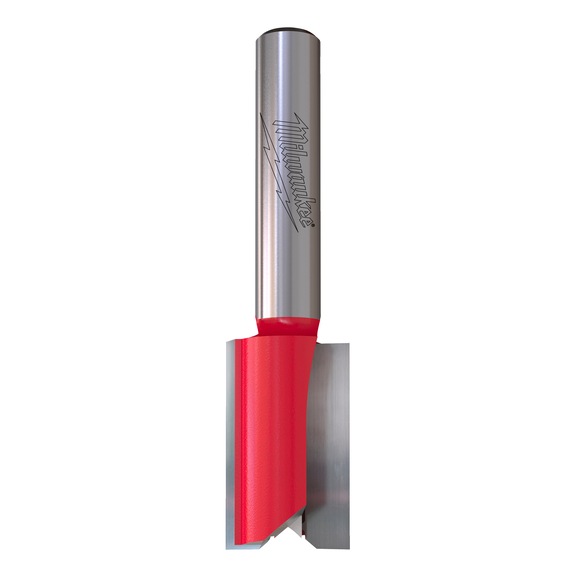 MILWAUKEE Double-edged groove cutter 12/50 mm with 1/4-inch shank – 1 piece 4932500863 - Slotted and T-slot cutters (fixed cutting edges)