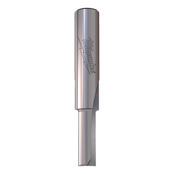 MILWAUKEE Double-edged groove cutter 6/50 mm with 8 mm shank – 1 piece 4932500879 - Slotted and T-slot cutters (fixed cutting edges)