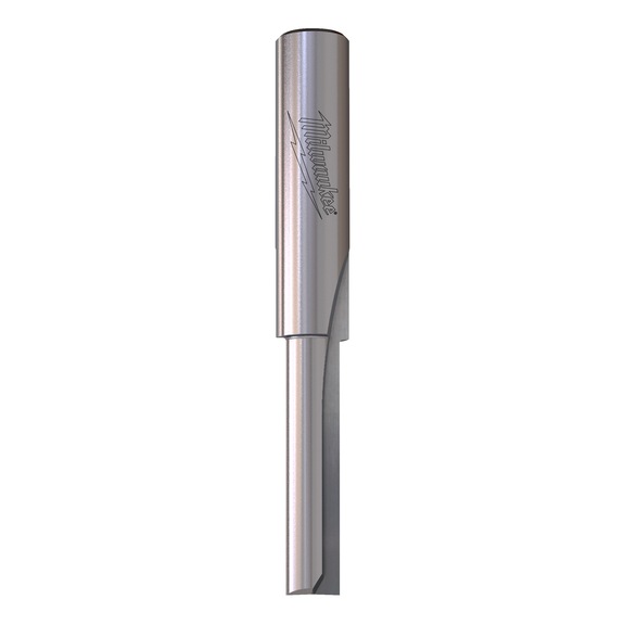 MILWAUKEE Nutfr&auml;ser zweischneidig 6/60 mm mit 8 mm Schaft - 1 St&uuml;ck 4932500880 - Schlitz-, T-Nutfr&auml;ser (nicht l&ouml;sbare Schneiden)