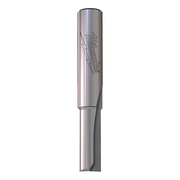 MILWAUKEE Double-edged groove cutter 7/49 mm with 8 mm shank – 1 piece 4932500881 - Slotted and T-slot cutters (fixed cutting edges)