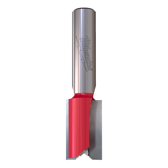 MILWAUKEE Double-edged groove cutter 12/50 mm with 8 mm shank – 1 piece 4932500886 - Slotted and T-slot cutters (fixed cutting edges)