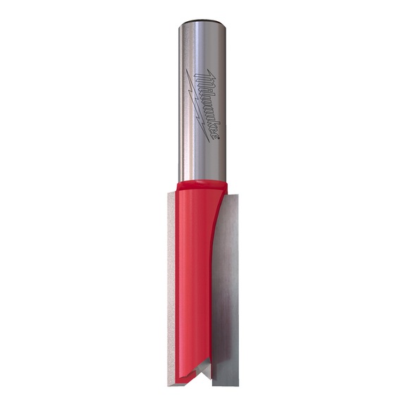 MILWAUKEE Double-edged groove cutter 12/60 mm with 8 mm shank – 1 piece 4932500887 - Slotted and T-slot cutters (fixed cutting edges)