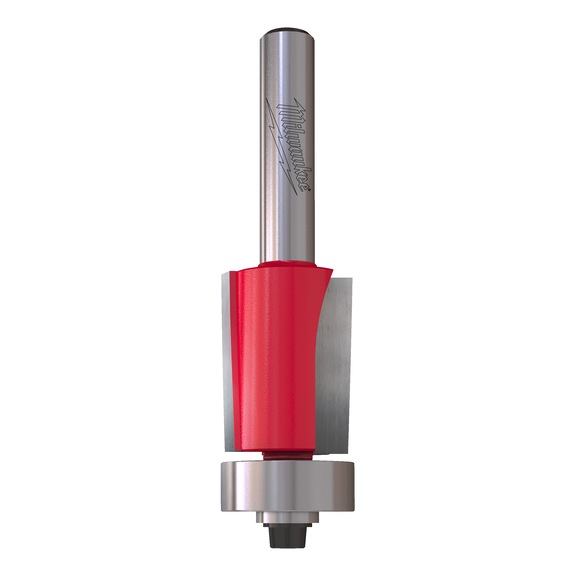 MILWAUKEE Flush cutter 19/74.5 mm with 8 mm shank – 1 piece 4932500931 - Flush cutters