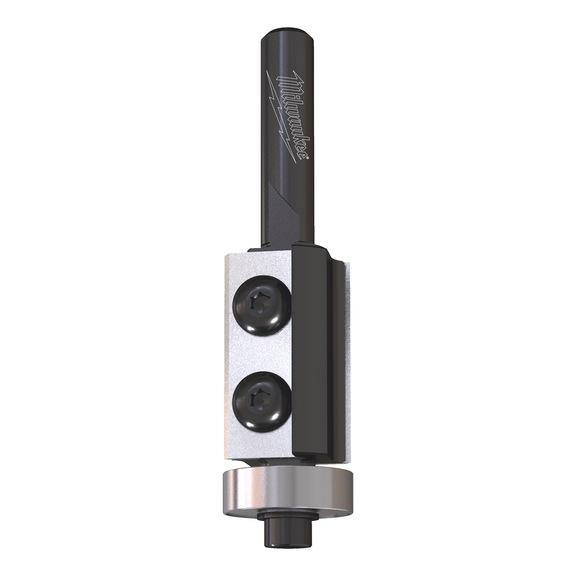 MILWAUKEE Indexable insert flush cutter 19/77 mm with 8 mm shank – 1 piece 4932500935 - Flush cutters