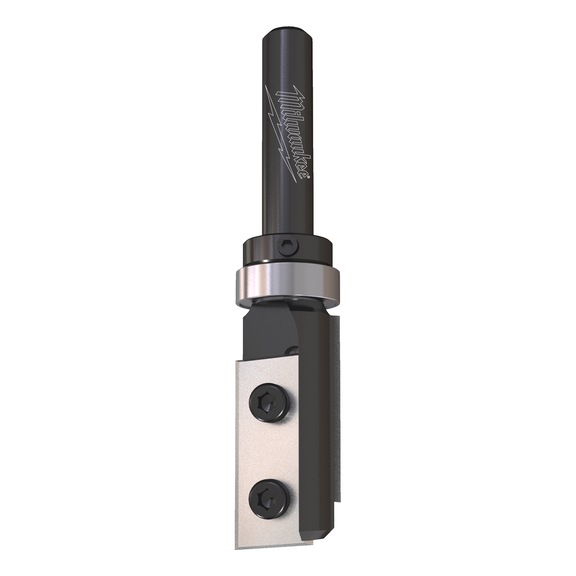 MILWAUKEE Wendeplatten-Schablonennutfr&auml;ser 16/80 mm mit 8 mm Schaft - 1 St&uuml;ck 4932500949 - Schaftfr&auml;ser (nicht l&ouml;sbare Schneiden)