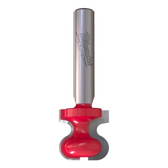 MILWAUKEE Griffleistenfr&auml;ser 19,05/9,5 mm mit 8 mm Schaft - 1 St&uuml;ck 4932501011 - Schaftfr&auml;ser (nicht l&ouml;sbare Schneiden)