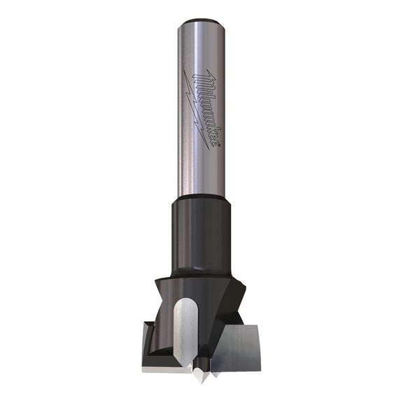 MILWAUKEE Scharnierfr&auml;ser 20 mm mit 8 mm Schaft - 1 St&uuml;ck 4932501042 - Schaftfr&auml;ser (nicht l&ouml;sbare Schneiden)