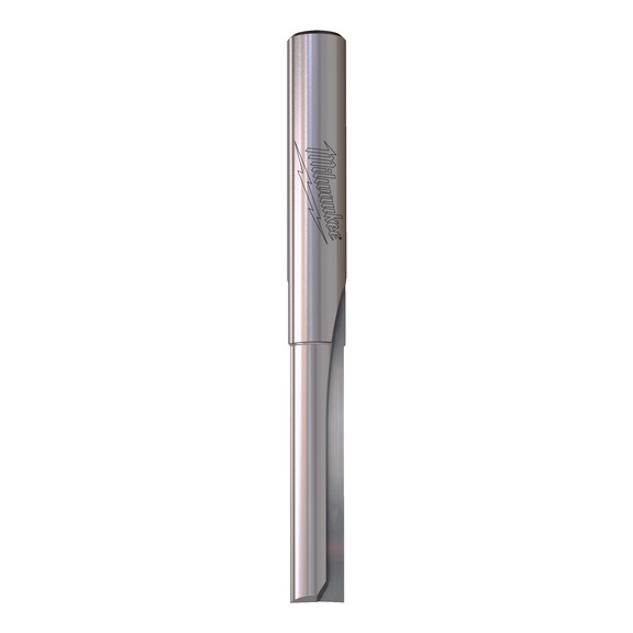 MILWAUKEE Double-edged groove cutter 6/60 mm with 1/4-inch shank – 1 piece 4932501163 - Slotted and T-slot cutters (fixed cutting edges)