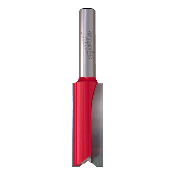MILWAUKEE Double-edged groove cutter, 12/60 mm with 1/4-inch shank – 1 piece 4932501164 - Slotted and T-slot cutters (fixed cutting edges)