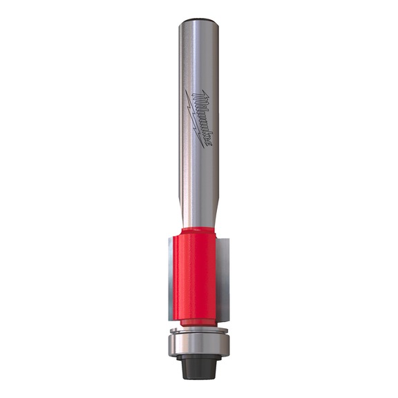 MILWAUKEE Flush-cut router bit 9.5/55.5 mm with 1/4-inch shank – 1 piece 4932501173 - Flush cutters