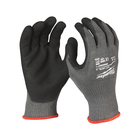 MILWAUKEE Schnittschutzhandschuhe Klasse E - 9/L - 12er Pack 4932501278 - F&uuml;nffingerhandschuhe