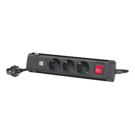 MILWAUKEE Elektroverteiler magnetisch 240-Volt- grau 4932501310 - Elektrowerkzeug (Zubeh&ouml;r)