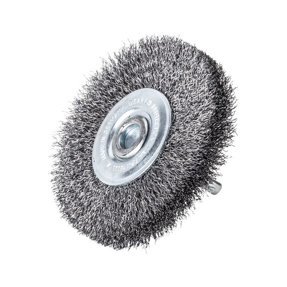 MILWAUKEE Stahlrundb&uuml;rste 60 x 13 mm, S6, 0,3 mm Drahtst&auml;rke gewellt 3 St&uuml;ck 4932501705 - Rundb&uuml;rste