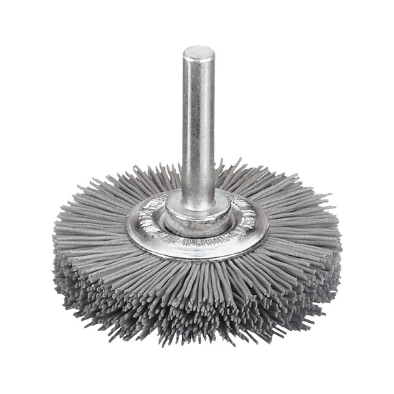 MILWAUKEE Stahlrundb&uuml;rste 50x10 mm S6 Siliziumkarbid K120 1,1 mm Drahtst&auml;rke 4932501711 - Rundb&uuml;rste