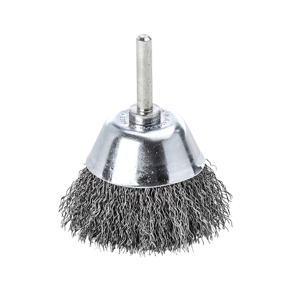 MILWAUKEE Stahltopfb&uuml;rste 50 x 20 mm, S6, 0,3 mm Drahtst&auml;rke gewellt 3 St&uuml;ck 4932501717 - Topfb&uuml;rste