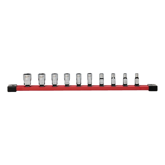 MILWAUKEE Steckschl&uuml;sseleinsatz 1/4 Zoll Set 6-kant imperial 10-teilig 4932501802 - Elektrowerkzeug (Sonstige, nicht spezifiziert)