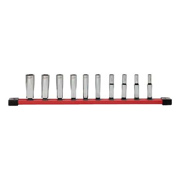 MILWAUKEE Steckschl&uuml;sseleinsatz 1/4 Zoll lang Set 6-kant imperial 10-teilig 4932501803 - Elektrowerkzeug (Sonstige, nicht spezifiziert)
