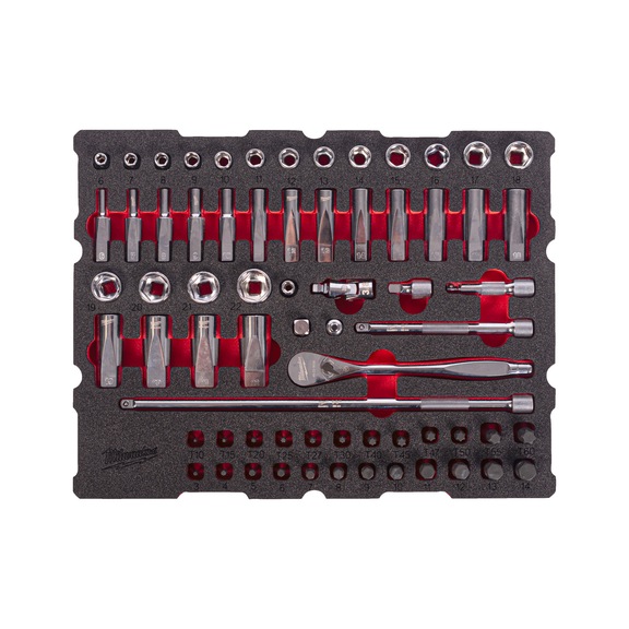MILWAUKEE Einlage f&uuml;r Werkzeugkoffer 4932501868 - Bit-Satz