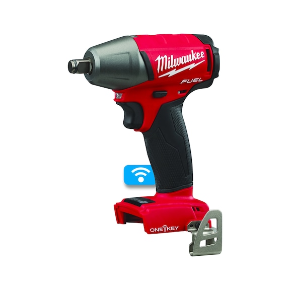 MILWAUKEE Akku-Schlagschrauber M18 FUEL(TM) ONE-KEY(TM) 1/2 Zoll mit Sprengring 493345115 - Schlagschrauber (Akku)
