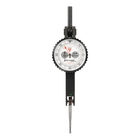 TESA TECHNOLOGY INTERAPID 313-2 dial test indicator, dial face 30.8 mm, measuring range 1.6 mm - Interapid 2026 dial test indicator